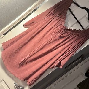 Pastel pink dress